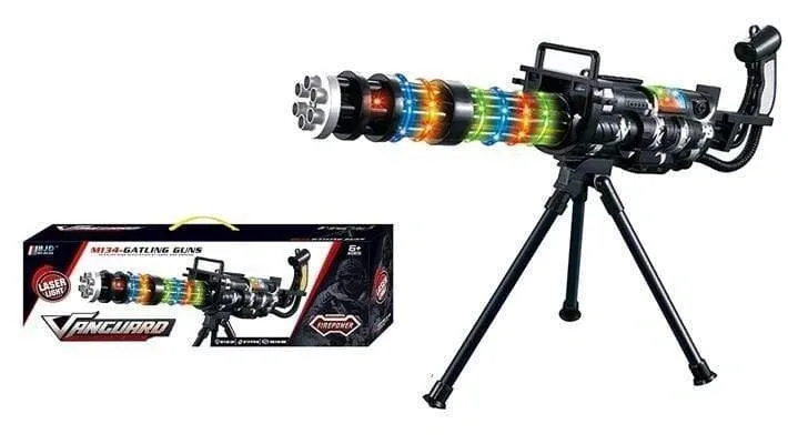 Vanguard M134-Laser Gatling Toy Gun