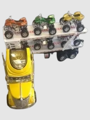 Truck & Trailer Carrying Quad Bikes W Lights & Sound