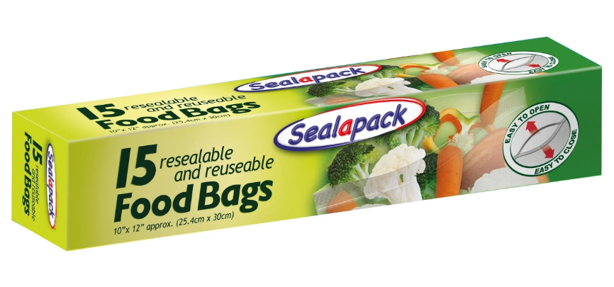 12 PACK 15PK FOOD BAGS