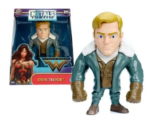 Steve Trevor Figure Toy (Metal Die Cast)