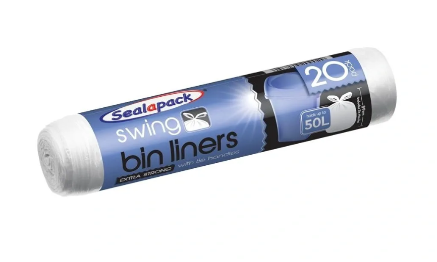 20 PACK SWING BIN LINERS (FRAG FREE) 20PK