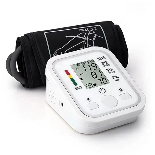 Electronic Blood Pressure Monitor White