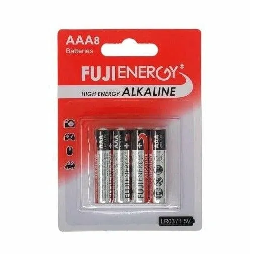 Fujienergy (X12) AAA 8 Pack Batteries