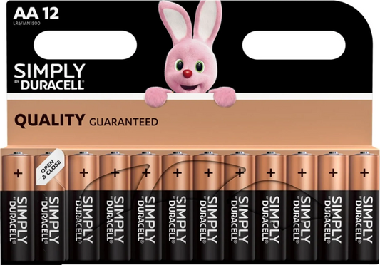 Duracell AA Batteries Pack of 12