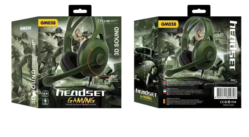 Gaming Headset 3D Virtual Sound