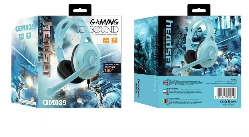 Gaming Headset 3D Sound Virtual Surround Sound