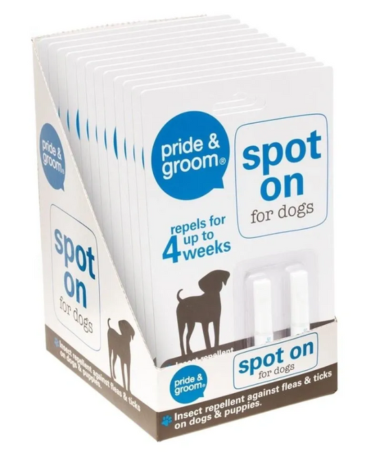 12 PACK SPOT ON FOR DOGS