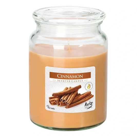 Aura Cinnamon Scented Candle