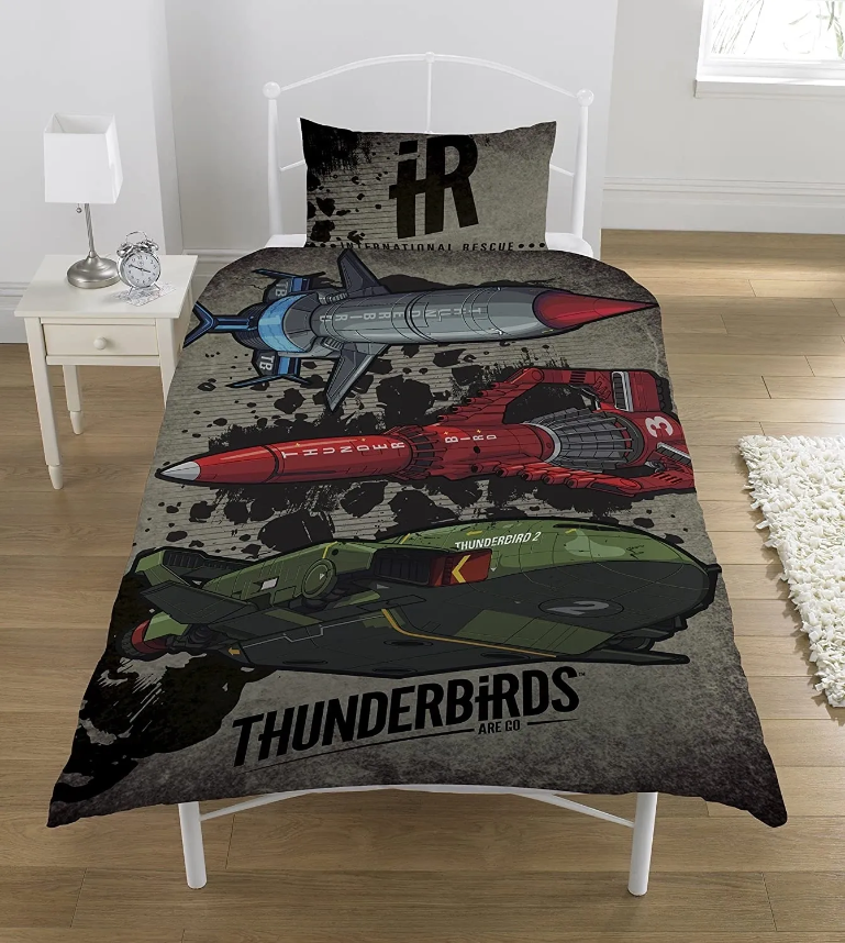 Thunderbirds 54321 Single Duvet Set