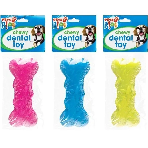 12 PACK CHEWY DENTAL TOY