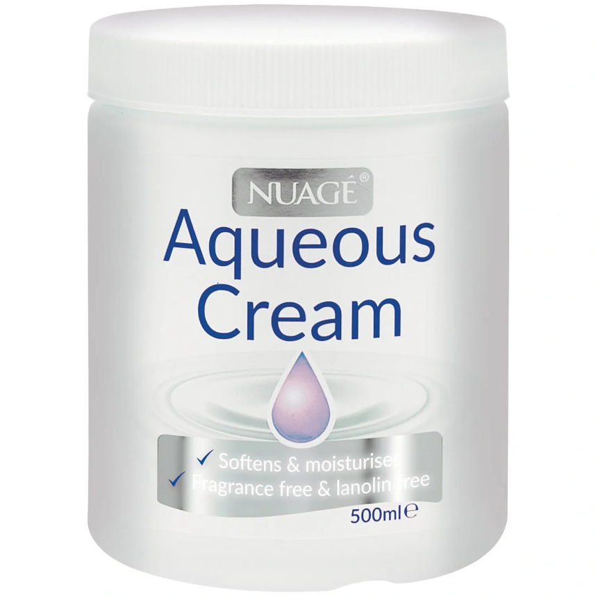 6 PACK NUAGE AQUEOUS CREAM 500ML