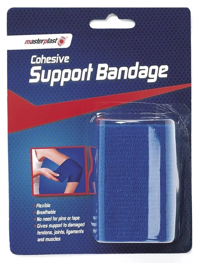 12 PACK COHESIVE SUPT BANDAGE 7CM X 4YDS