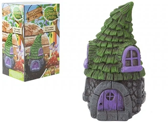 SECRET FAIRY GARDEN CONIFER CASA 11X10X18CM IN COLOUR BOX