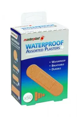 32 PACK ASST W/PROOF PLASTERS 50pk