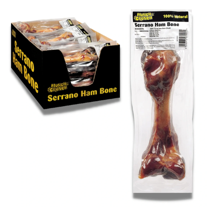 18 PACK SERRANO HAM BONE - BIG