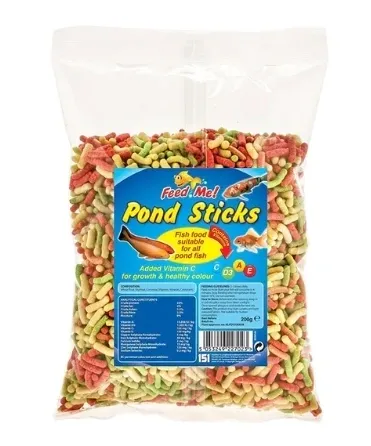 12 PACK POND FOOD VARIETY STICKS 200G