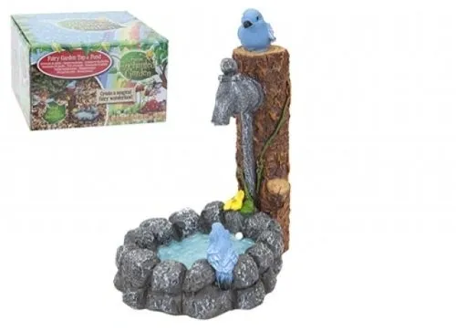 12 Pcs SECRET FAIRY GARDEN TAP AND POND IN COLOUR BOX