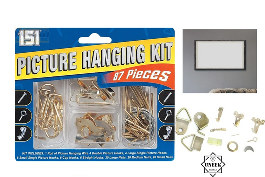 12 PACK PICTURE HANGING KIT