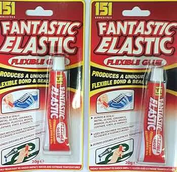 12 PACK FANTASTIC ELASTIC GLUE 20g