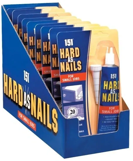 12 PACK HARD AS NAILS SMALL JOBS 85g