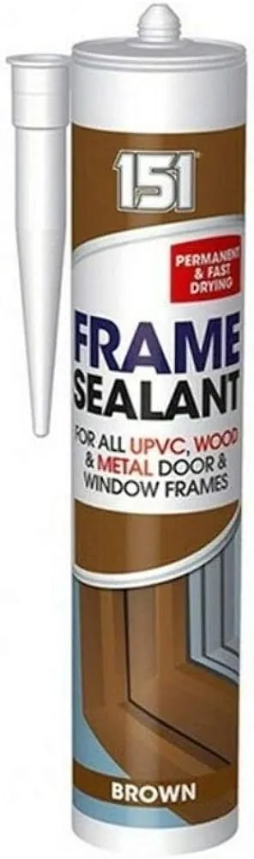 12 PACK FRAME SEALANT - BROWN (CART) 280ml