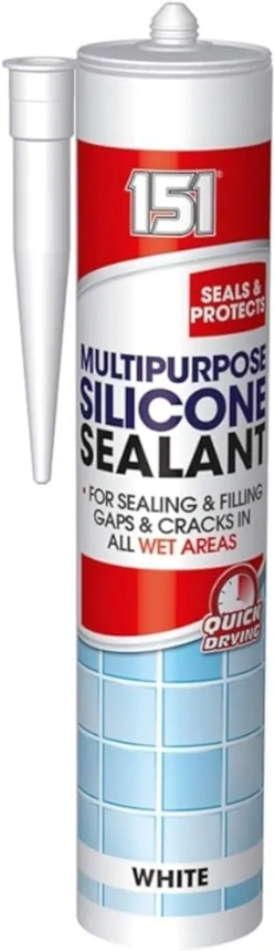 12 PACK M-PURP SILICONE SEALANT WHITE (CART) 280ml