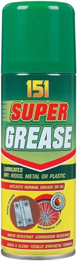 12 PACK SUPER GREASE - SPRAY CAN 150ml