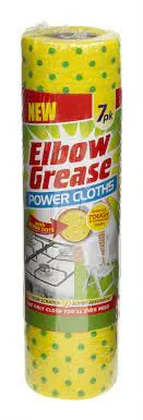 24 PACK ELBOW GREASE POWER CLOTHS 7PK