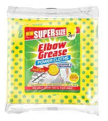 12 PACK ELBOW GREASE SUPERSIZE CLOTH 3PK