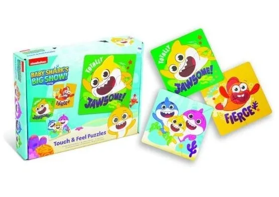 Baby Shark'S Big Show Touch & Feel Puzzles