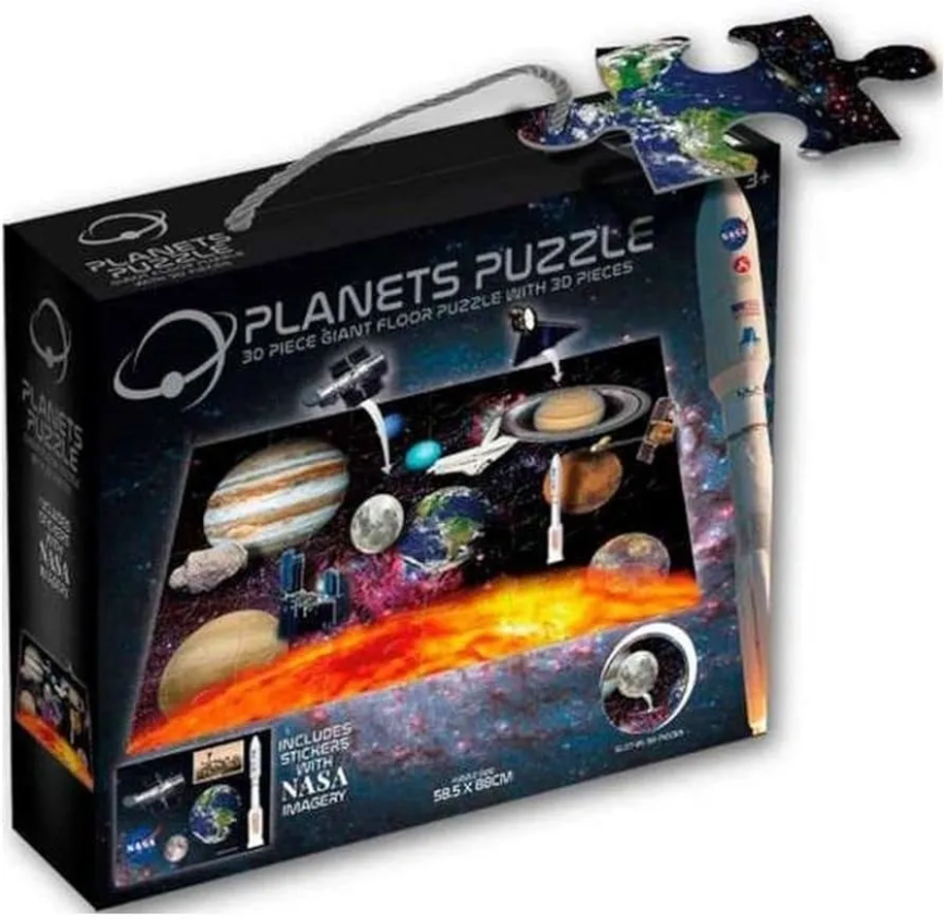 Nasa Giant 3D Floor Puzzle - 30 Pieces