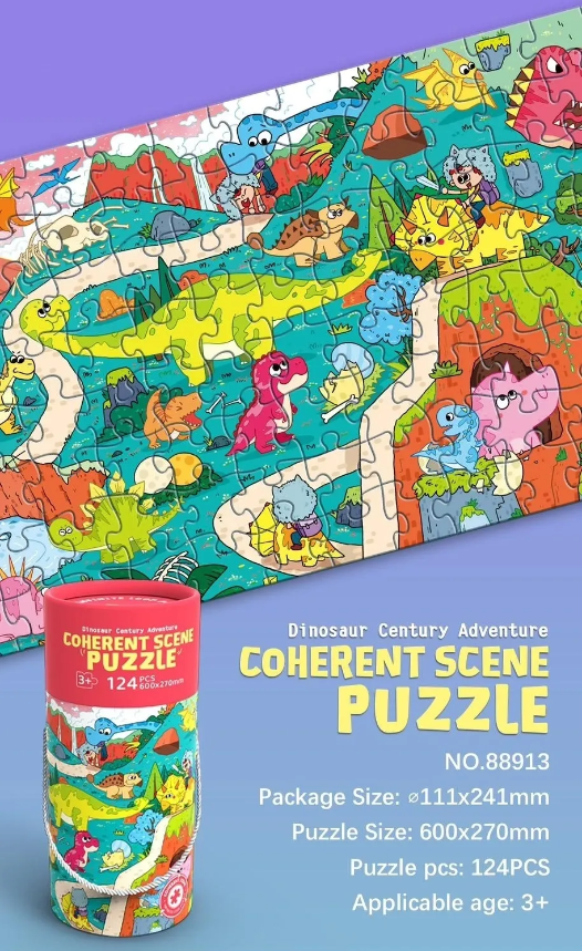 Dinosaur Centry Adventure Puzzle