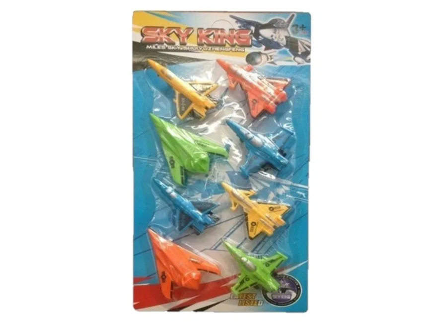 8Pk Fighter Jet Card Toy