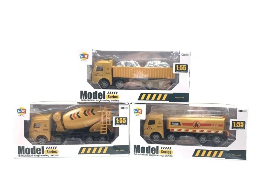 1:55 Die-cast Construction Cranes Assorted