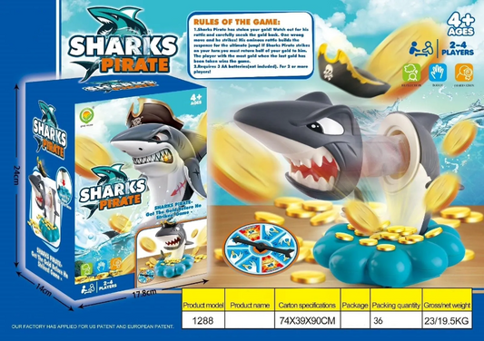 Sharks Pirate 2-4 Player Game