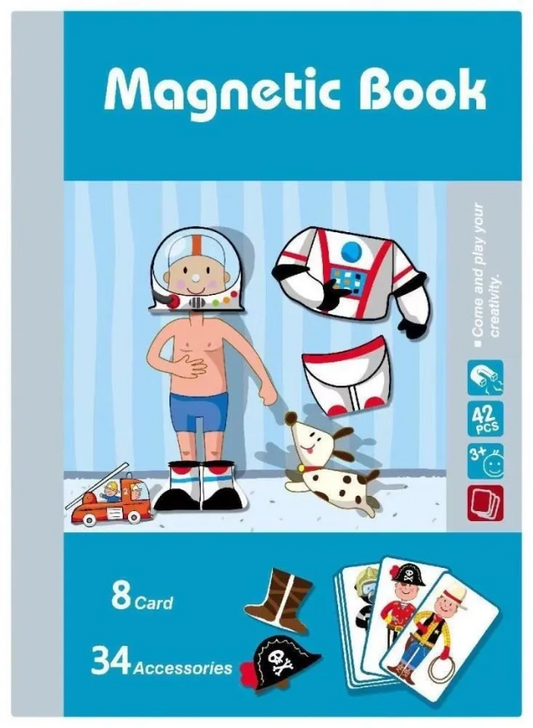 34pc Outfit Magnetic Book