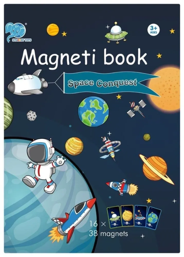 38pcs Magnetic Space Book