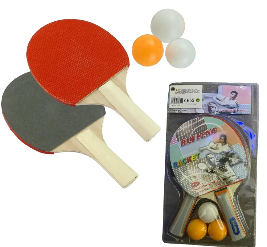 Table Tennis Rackets & Balls