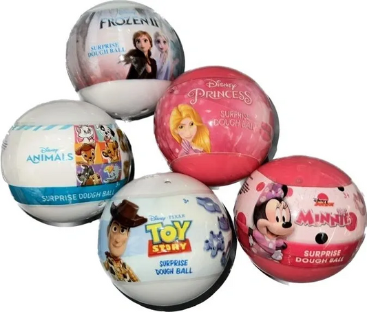 Lets Dough Surprise Dough Ball 5 Variates In Designs (Box of 36)
