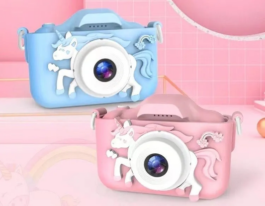 Unicorn Design Camera With 1GB Storage & Straps (2 Colours)