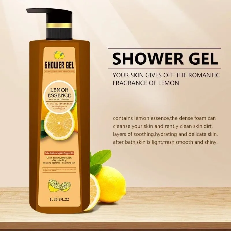 x6 Lemon Essence Shower Gel