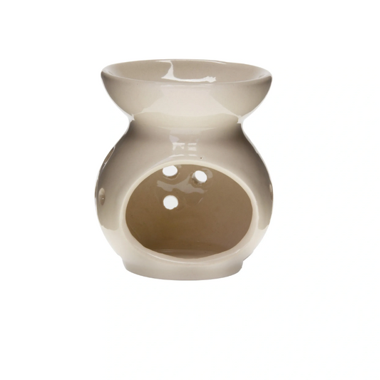 x12 CREAM CERAMIC OIL BURNER