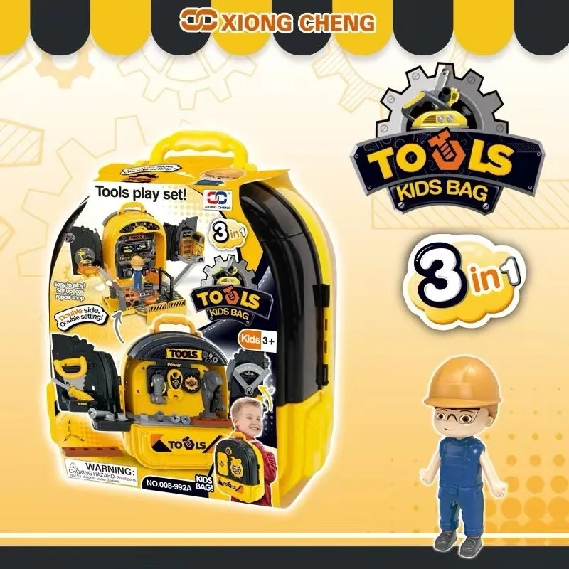 Tools 3 In 1 Kids Toy Backpack