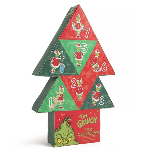 The Grinch 7 Day Advent Calendar (3pcs)