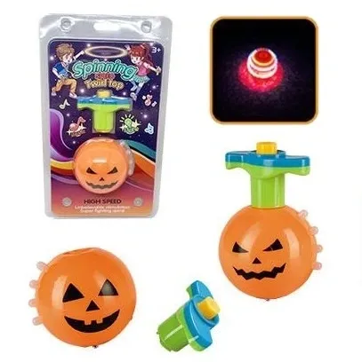 Spinning Speed Twist Top Light Up Pumpkin (for 3)