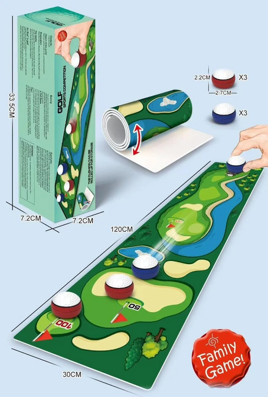 Mini Golf Sports Competition Tabletop Curling Shuffleboard Board Game