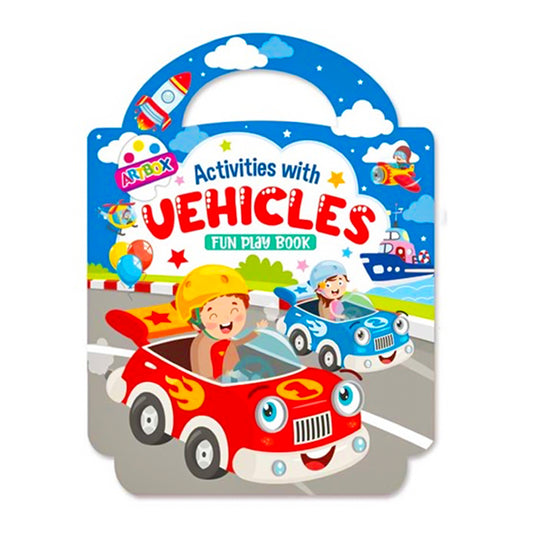 Vehicles Carry Along Activity Book