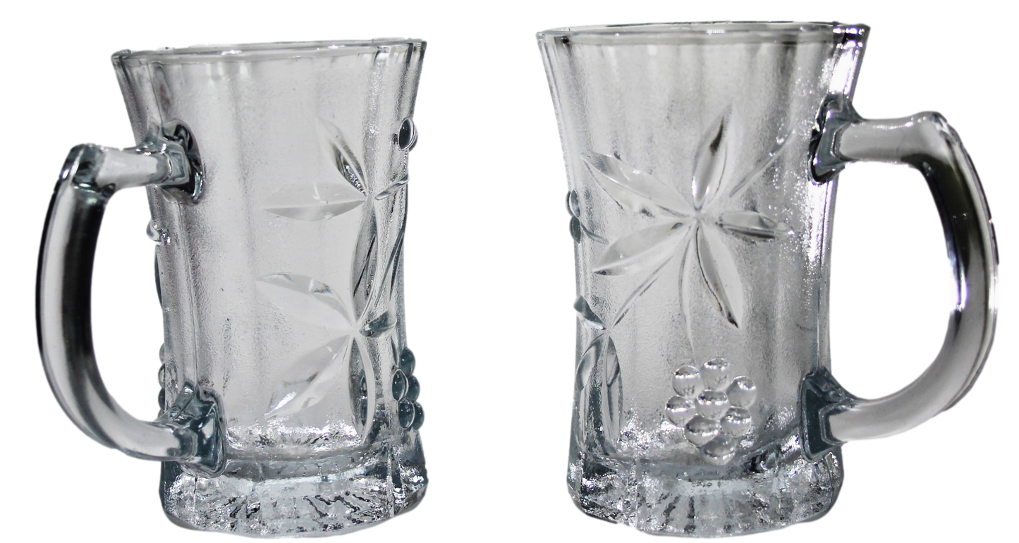 Amissa Mug 3Pc Set Floral Design Mugs 171ml T 7 H 10.50cm 1542