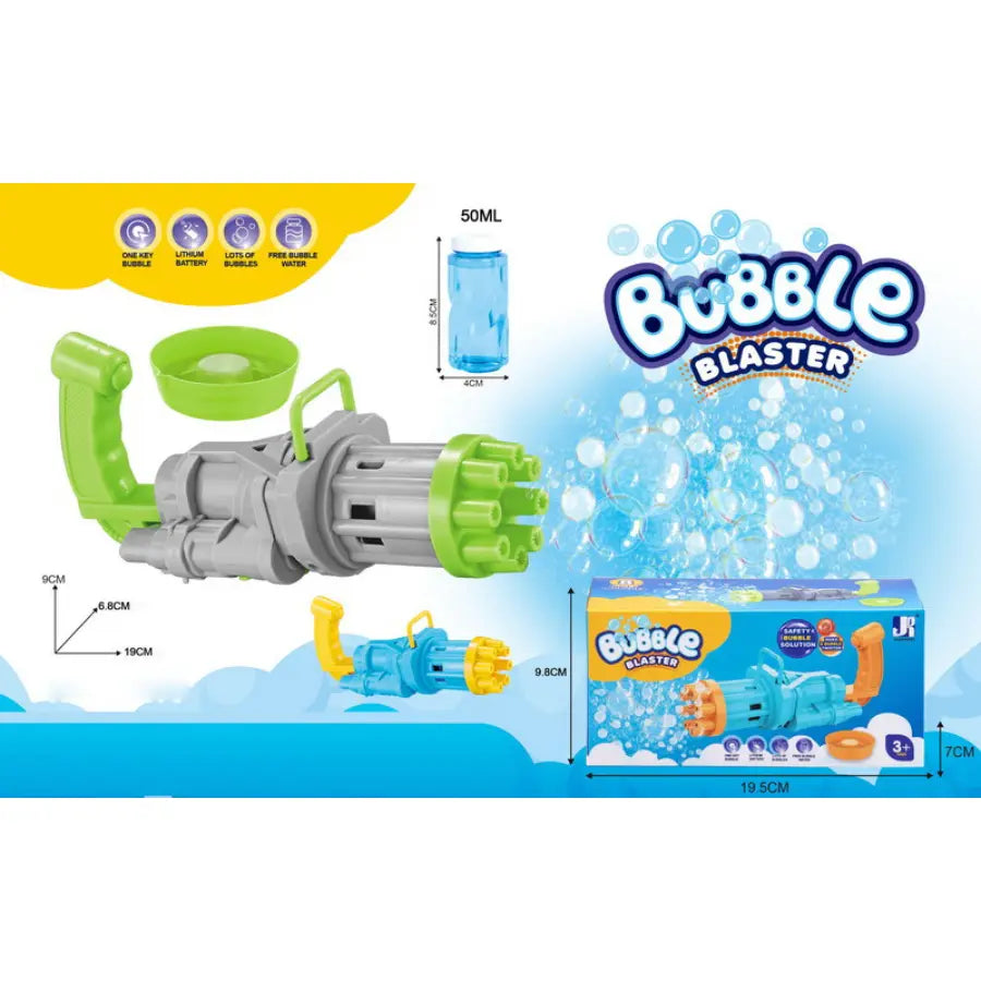 Bubble Blaster 10 Hole Automatic Bubble Launcher Toy