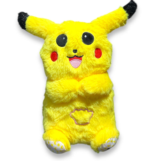 Pikachu Breathing Musical Light Up Soothing Doll Sleep Toys Anxiety Relief Soft Plush Toy Gift